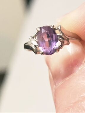 10kt White Gold Vintage Ring JTC 205